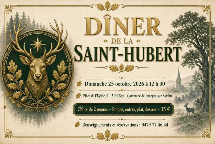Loisirs Dîner la Saint-Hubert