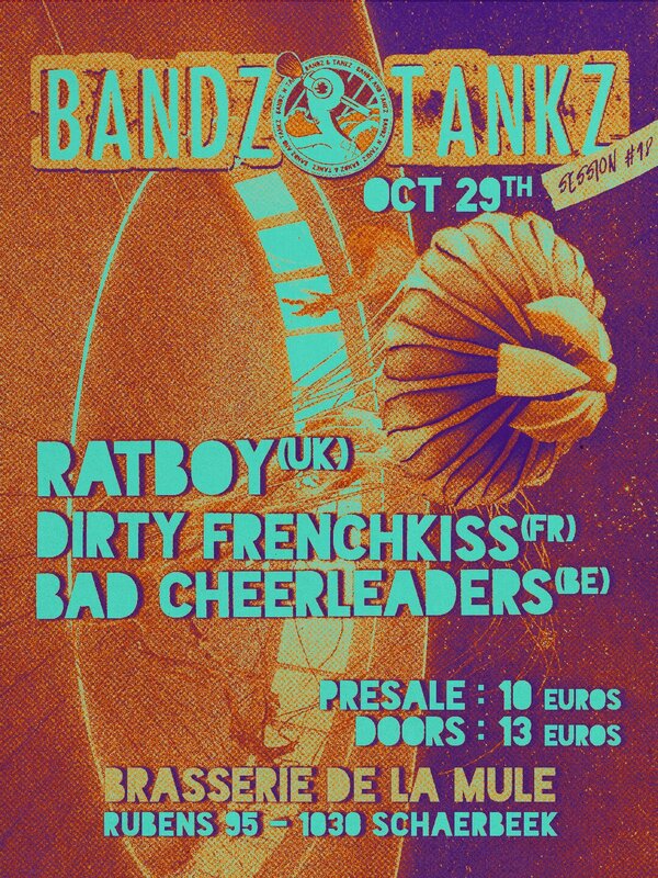 Concerts Ratboy + Dirty Frenchkiss + Cheerleaders
