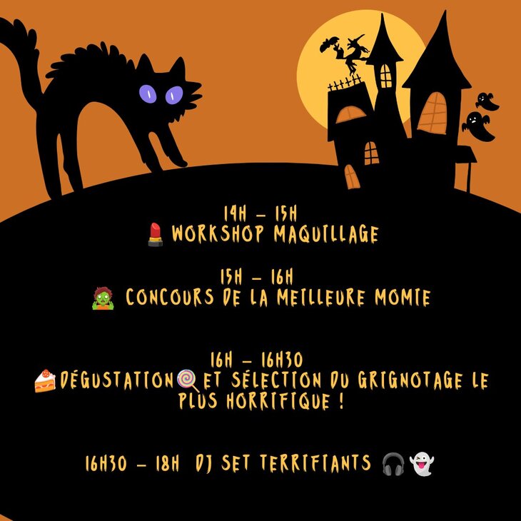 Loisirs Halloween party avec concours