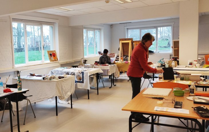 Stages,cours Stage peinture - gelli-print