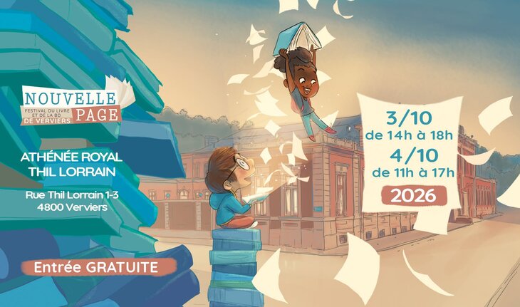 Loisirs Nouvelle Page , Festival Livre de Bd Verviers
