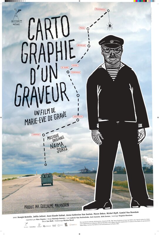 Spectacles Projection film  Cartographie d un graveur  Marie de Grave
