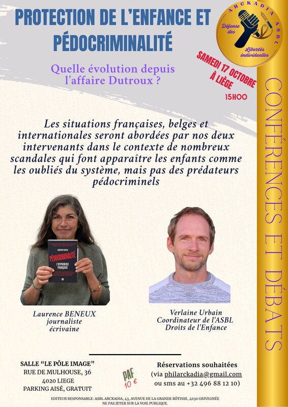 Conférences Protection l enfance pédocriminalité