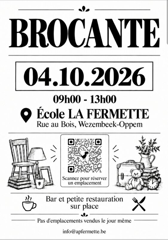  Brocante d automne l École Fermette