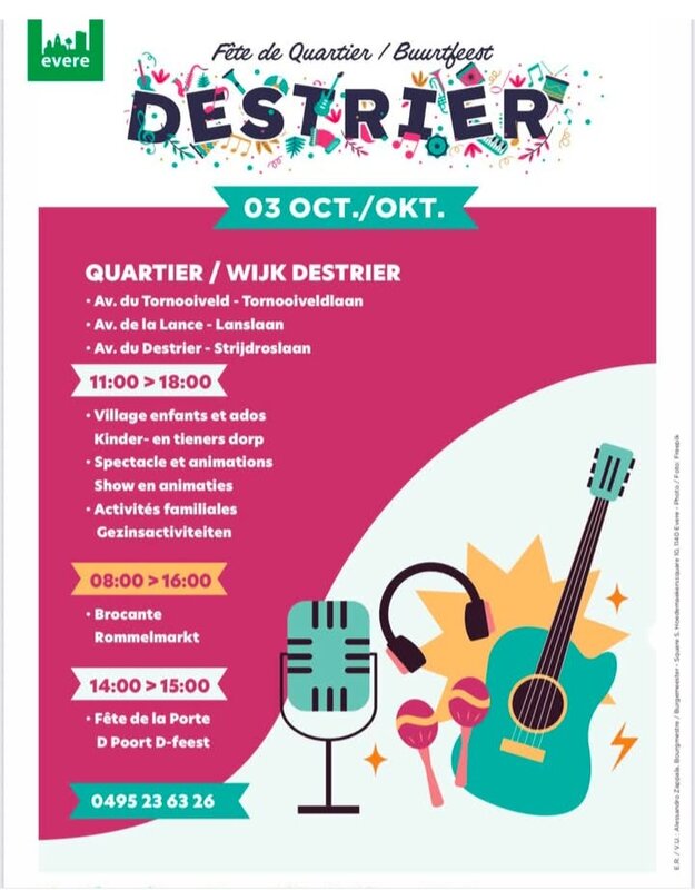 Loisirs Fête quartier Destrier
