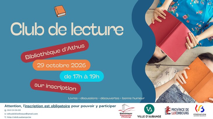Loisirs Club lecture la bibliothèque d Athus