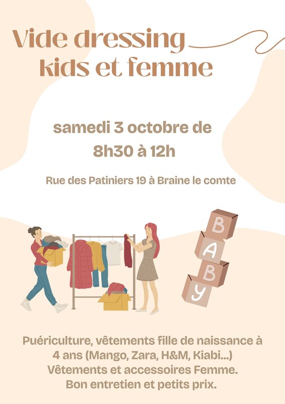  Vide dressing kids femme