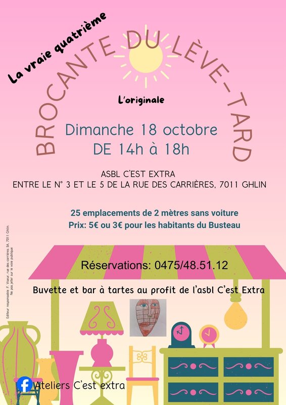  Brocante lève -tard