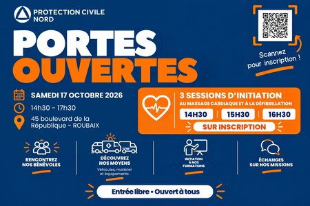 Loisirs Portes ouvertes la Protection Civile Nord Roubaix