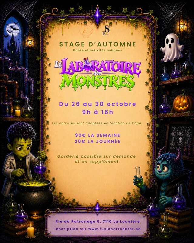 Stages,cours Le des monstres