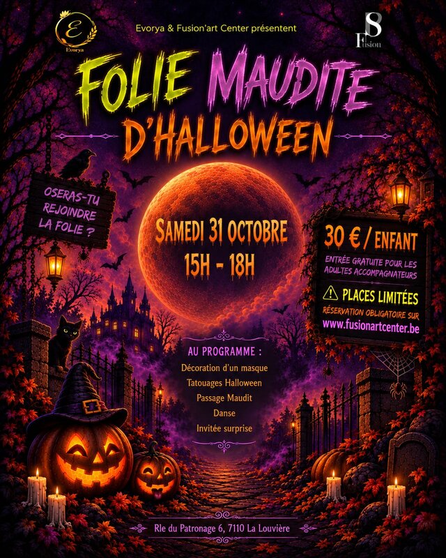Loisirs Folie maudite d Halloween