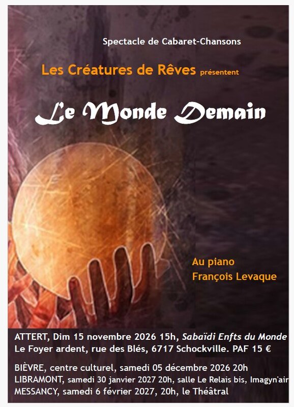 Concerts Le Monde Demain - Cabaret-chansons