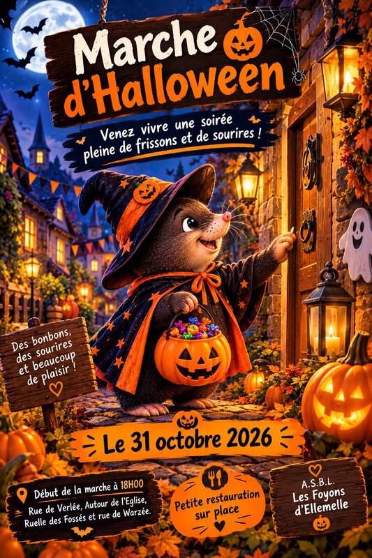 Loisirs Marche d’Halloween