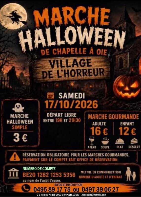 Loisirs Marche Halloween