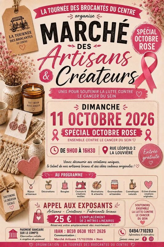 Loisirs Marché artisans créateurs