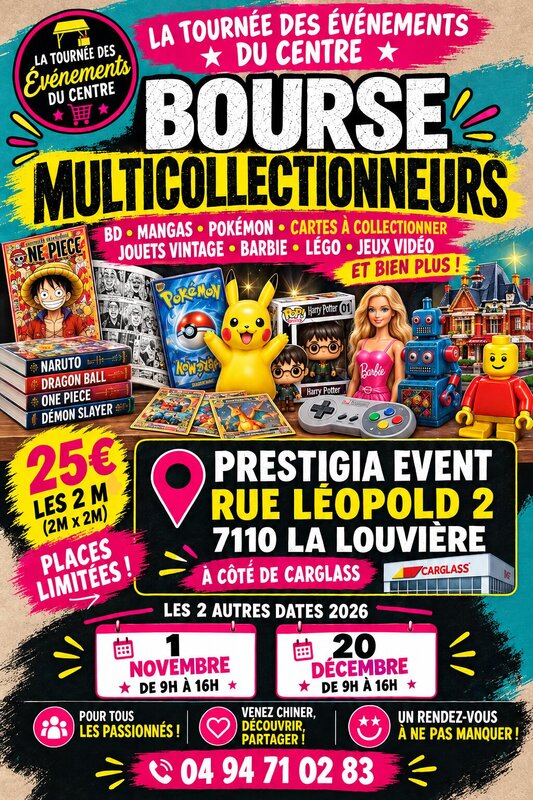 Loisirs Bourse multicolectionneur
