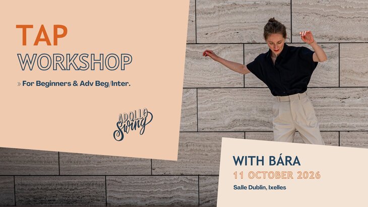 Stages,cours Stage Claquette avec Bára - Apollo Swing