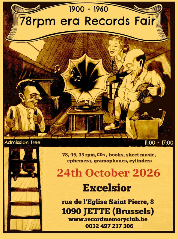 Loisirs 13ème Bourse tours phonographes - Record Memory Club