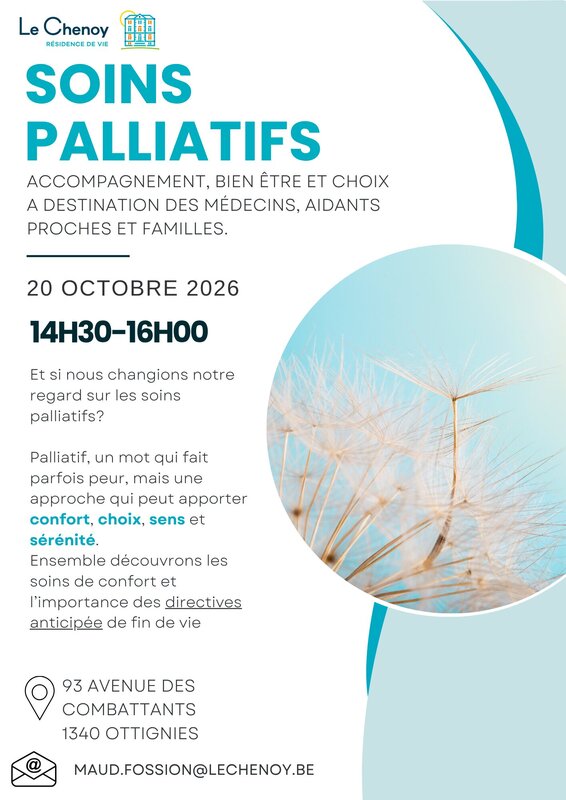 Conférences Soins Palliatifs : Accompagnement, bien être choix