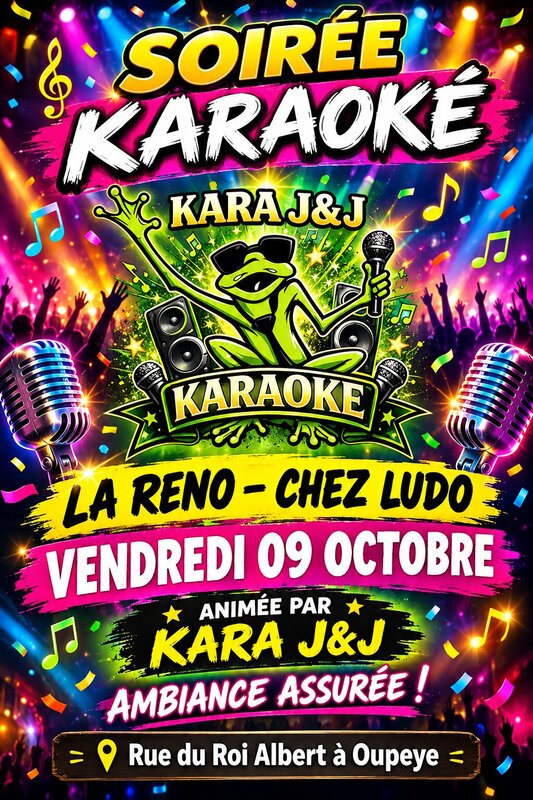Soirées Karaoké Chez Ludo Reno 