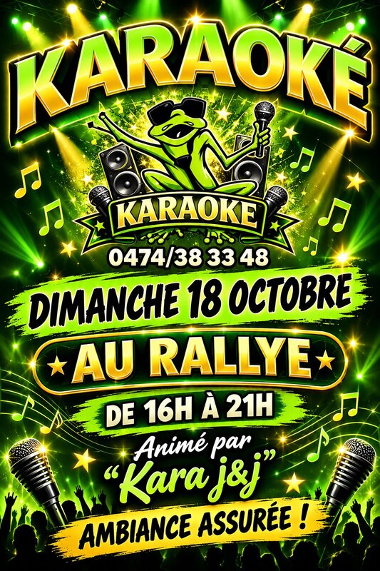 Soirées Après-Midi Karaoké Rallye