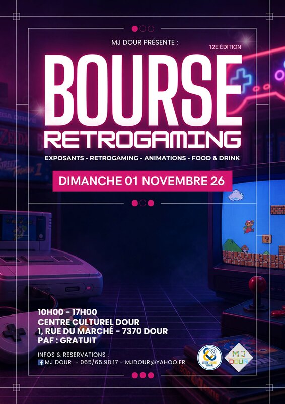 Loisirs Bourse rétrogaming édition