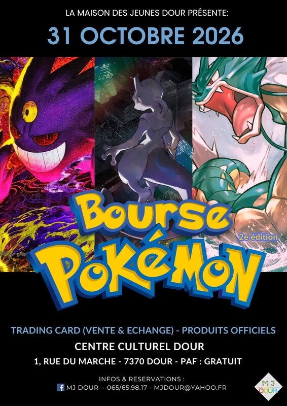 Loisirs Bourse Pokémon édition