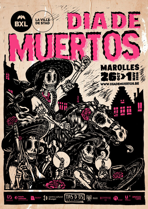 Loisirs Día Muertos dans Marolles - Bxl