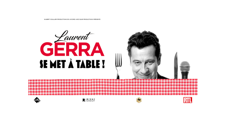 Spectacles Laurent Gerra met table !