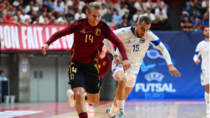 Spectacles FIFA Futsal: Belgium v Slovenia