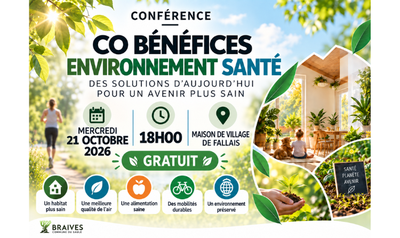 Conférences Conférence les Co-bénéfices santé-environnement »