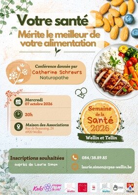 Conférences “Comment limiter effets temps notre organisme l alimentation”