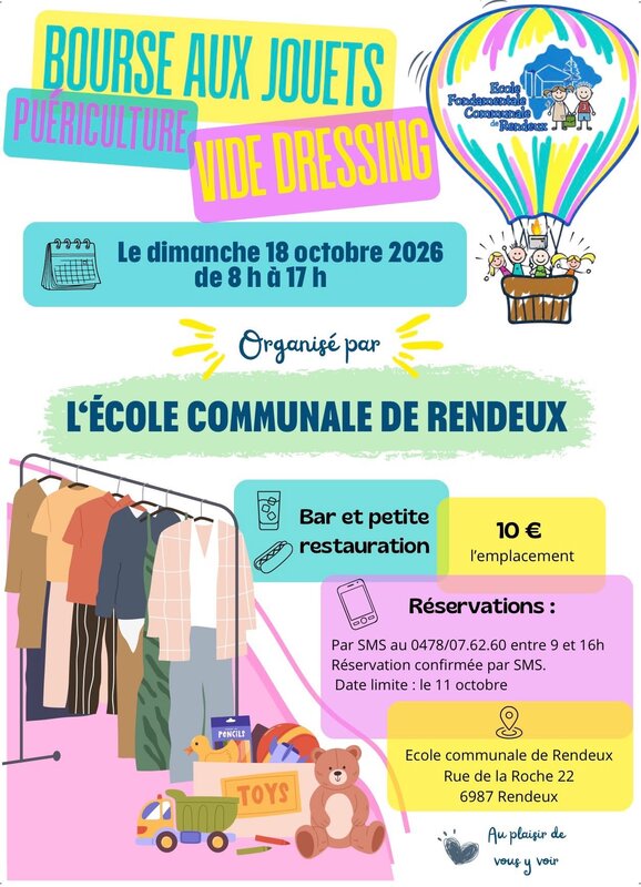 Loisirs Vide dressing bourse jouets