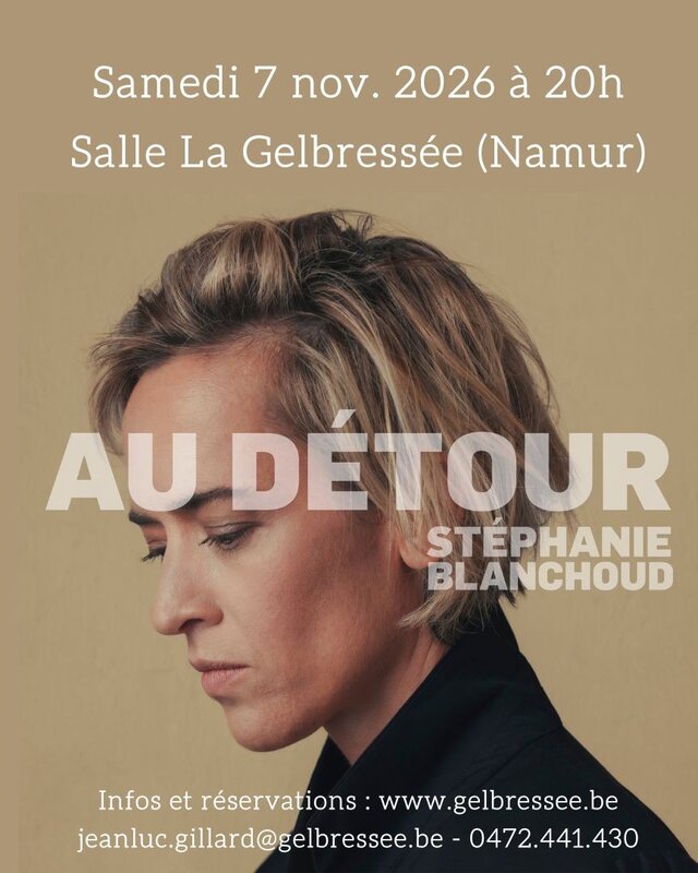 Concerts Stéphanie Blanchoud présente détour 