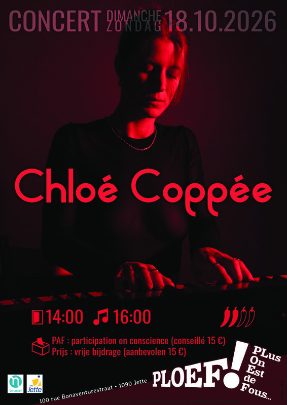 Concerts Concert chanson française  Chloé Coppée 