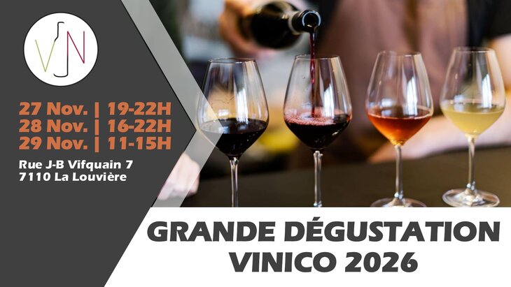 Loisirs Grande Dégustation Vinico : plus 60 vins italiens