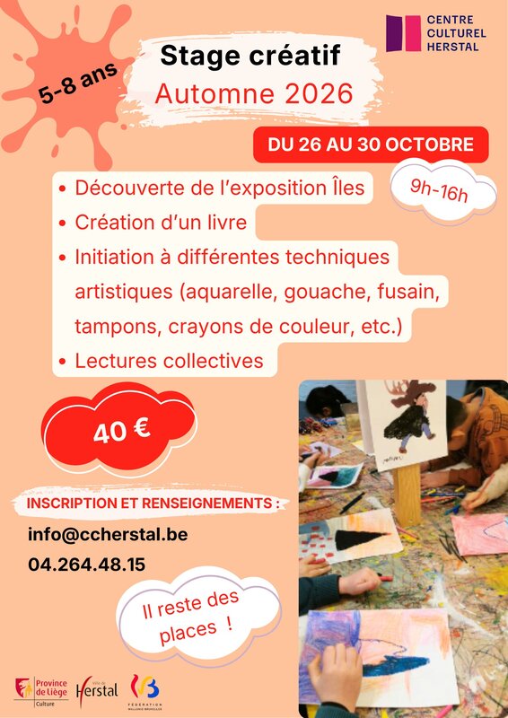 Stages,cours Stage créatif: création d un livre la manière Marine Schneider