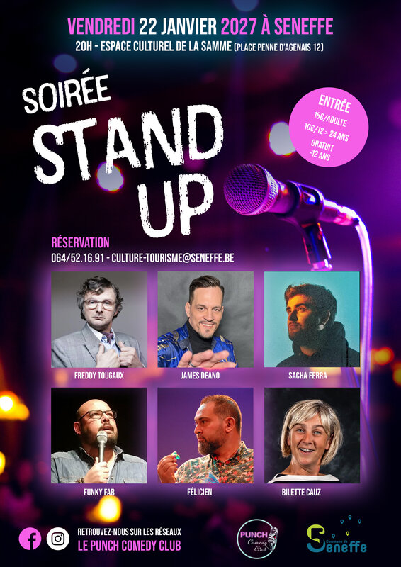 Spectacles Soirée stand-up