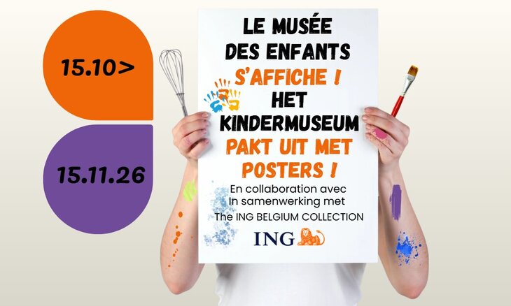 Loisirs Het Kindermuseum pakt met posters, The Belgium Collection