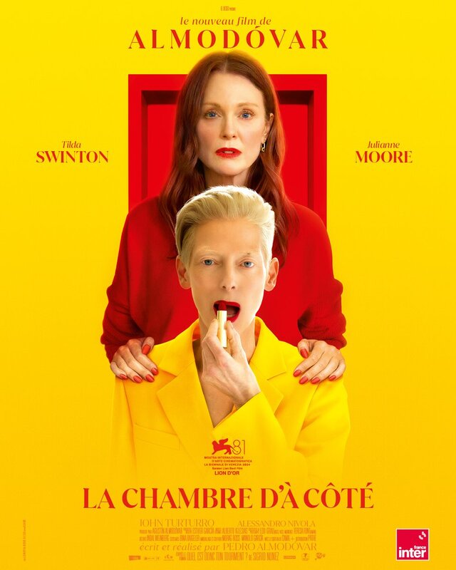 Spectacles Projection film chambre d à côté 