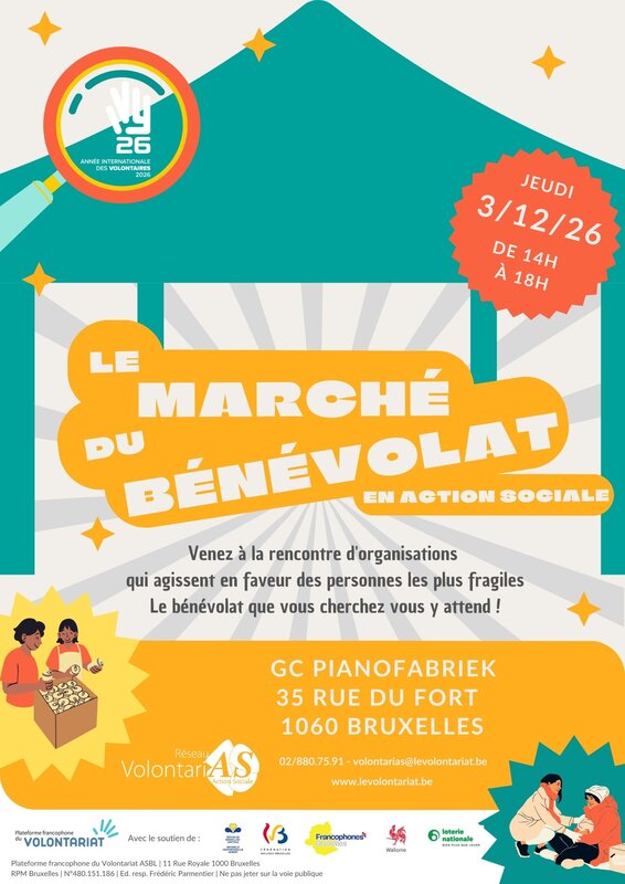 Loisirs Marché bénévolat action sociale