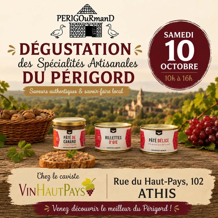 Loisirs Dégustation Spécialités artisanales Périgord Vins