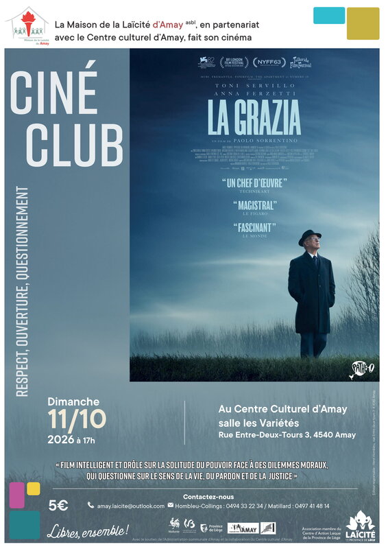 Spectacles Ciné-club Grazia  Paolo Sorrentino
