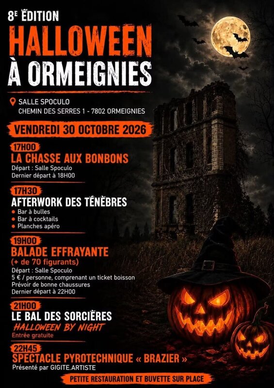Loisirs Grande fête d Halloween
