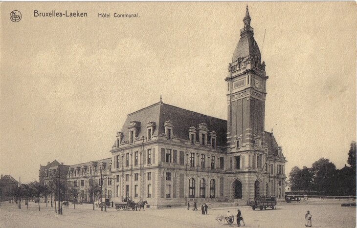 Conférences Conférences les cartes postales anciennes Laeken