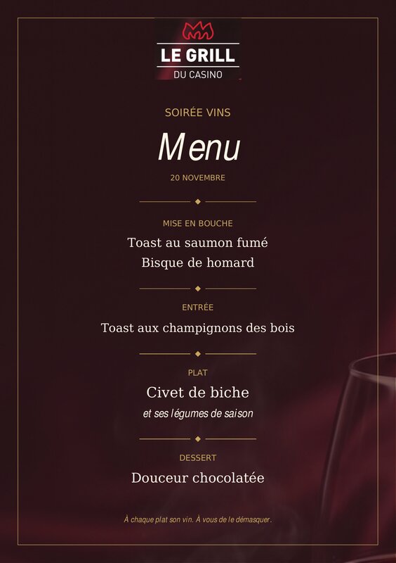 Soirées Soirée vins