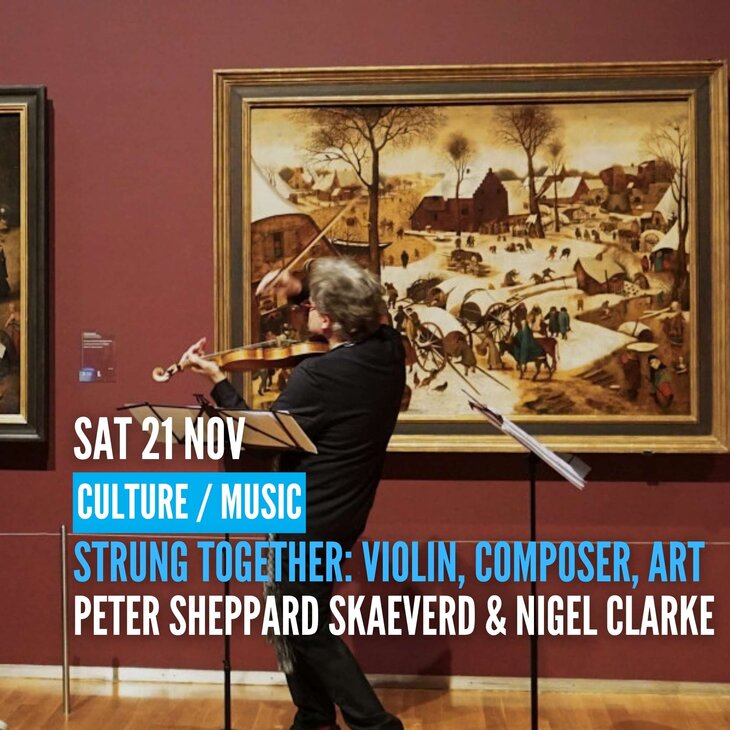 Concerts Strung Together: Violin, Composer, Art