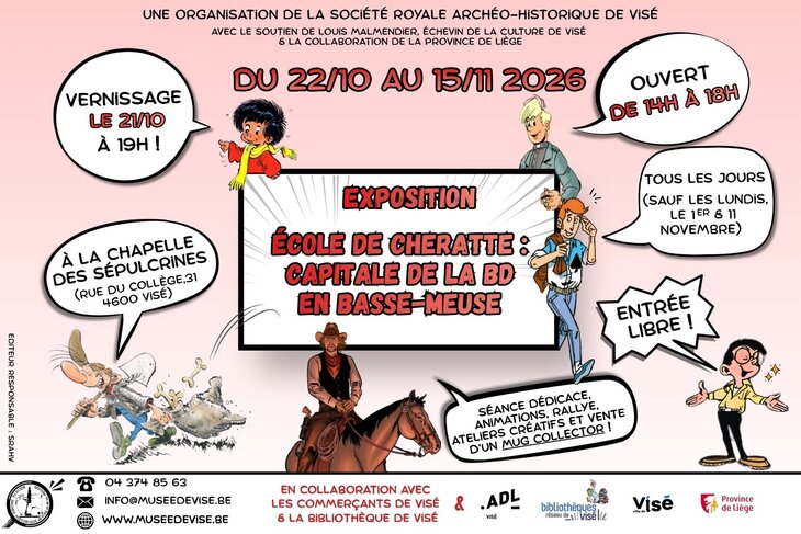 Expositions Ecole Cheratte : capitale la en Basse-Meuse