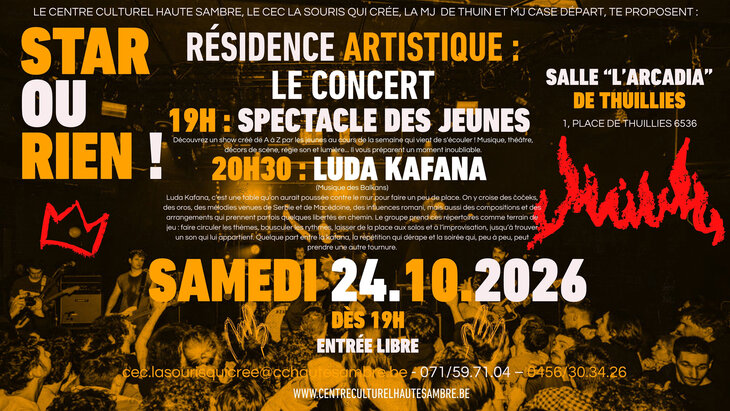 Concerts « Star Rien ! Concert clôture