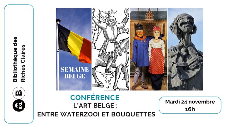 Conférences L’art belge entre waterzooi bouquettes
